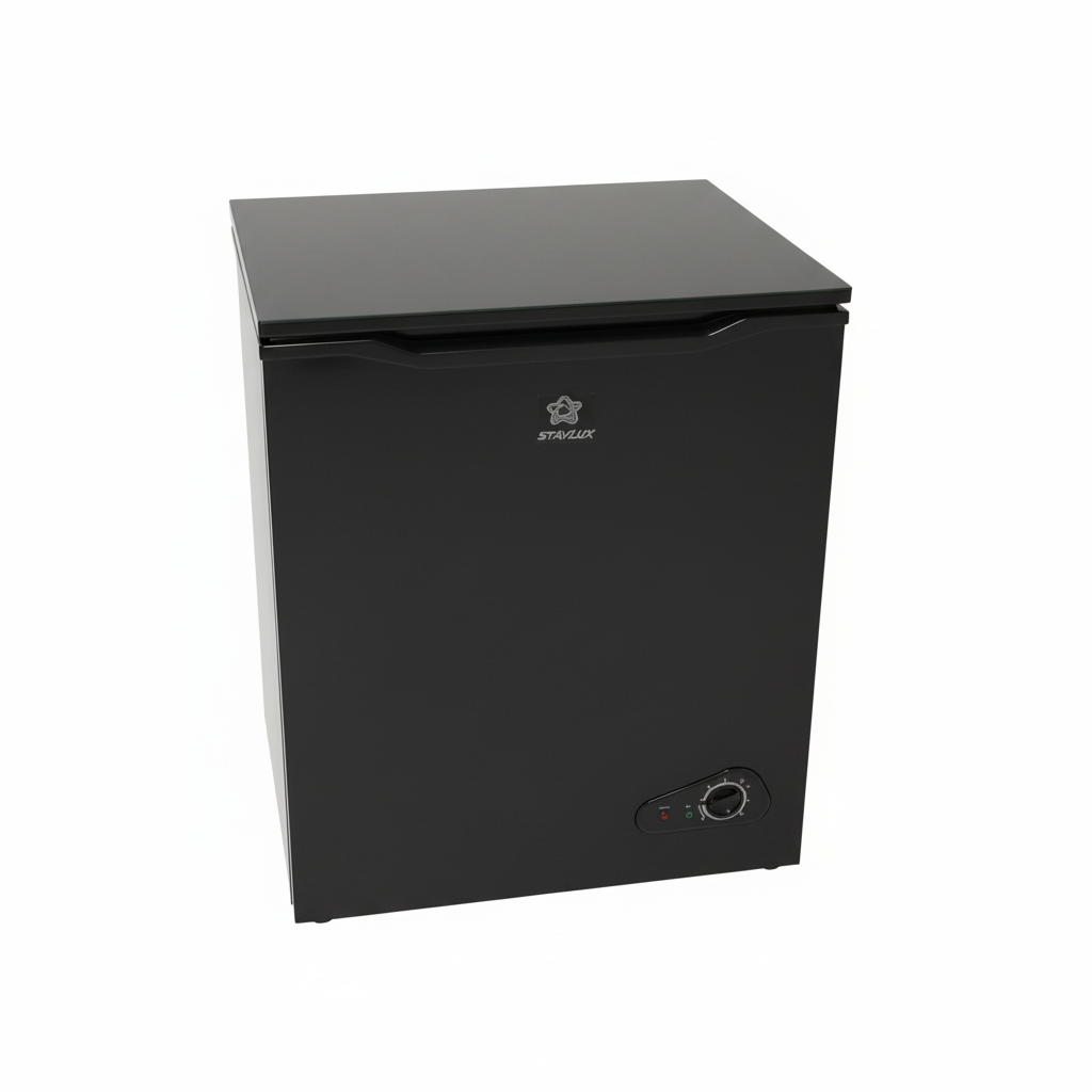 Congelatore pozzetto Staylux 150L nero sfondo bianco GMC