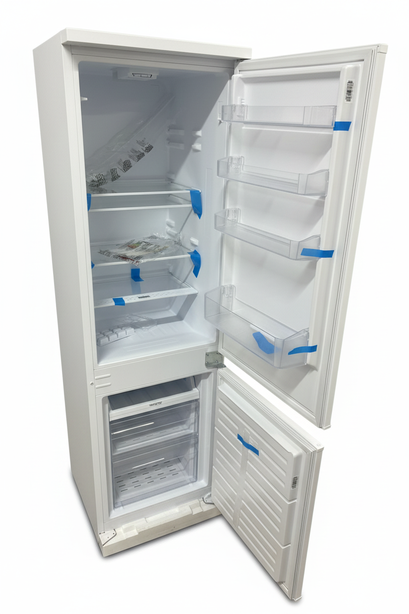 Frigorifero da Incasso Samet SAM320 - Aperto sfondo bianco