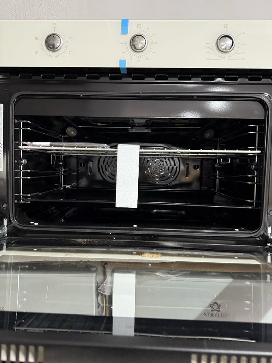 FORNO VENTILATO VETRO CREMA 90cm