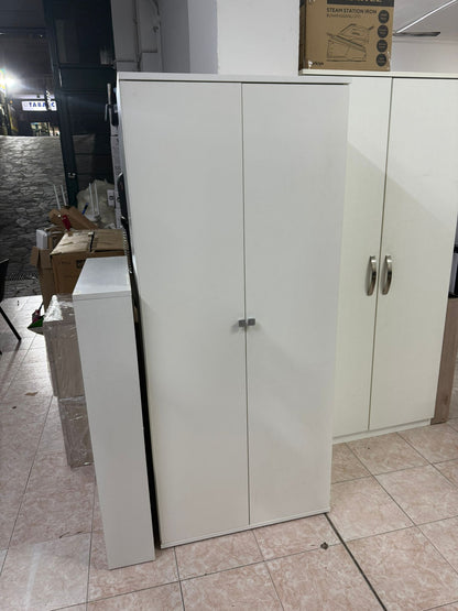 mobile multiuso 5 mensole interne bianco