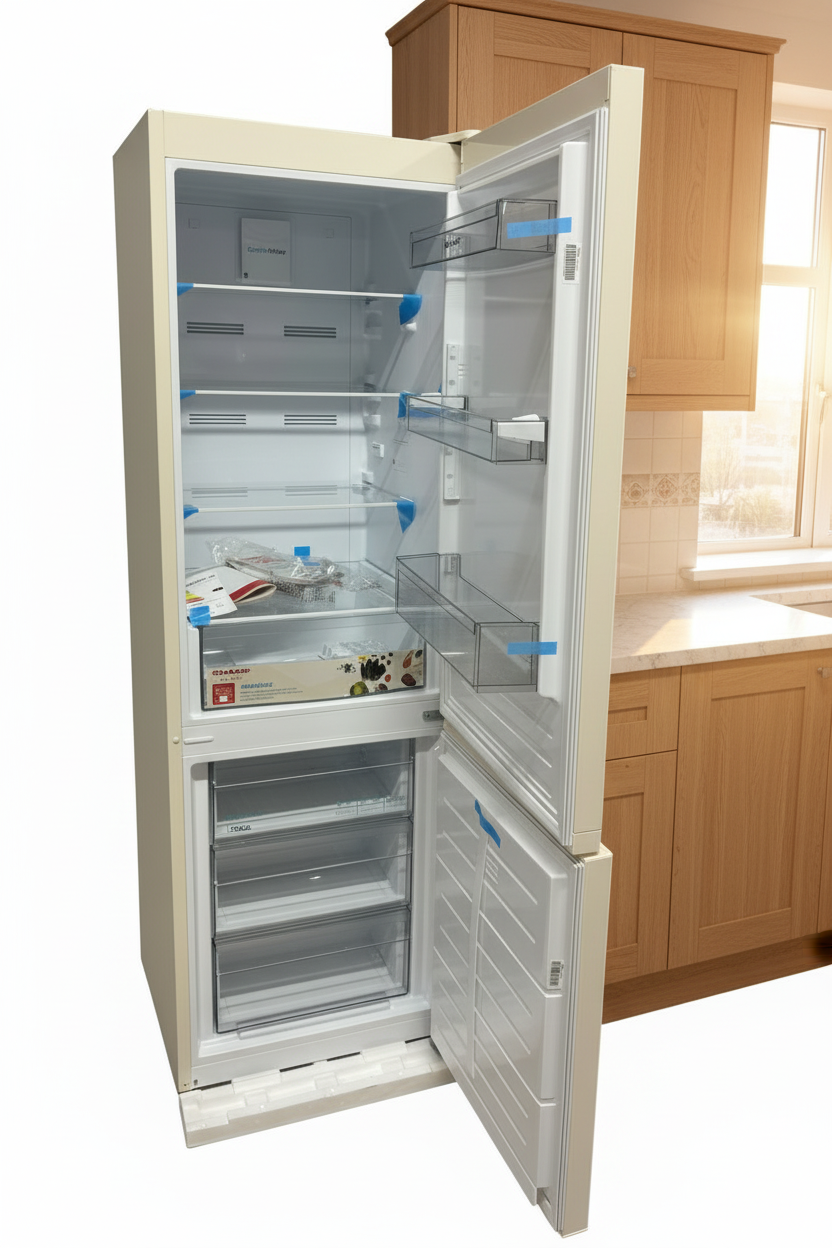 Frigorifero Sharp Combinato Total No Frost Beige