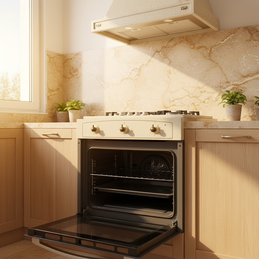 Forno da Incasso Fragranite Samet aperto vista interno