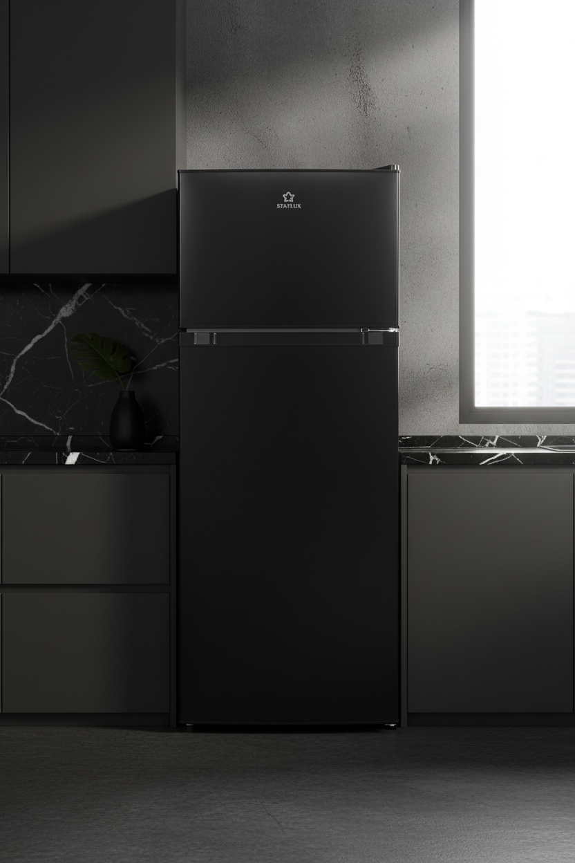 Frigorifero Staylux Nero - Chiuso frontale cucina
