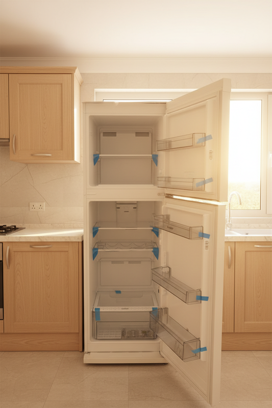 Frigorifero Sharp Beige - Aperto frontale cucina