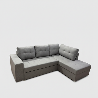 Divano ad L grigio sfondo bianco Google Shopping