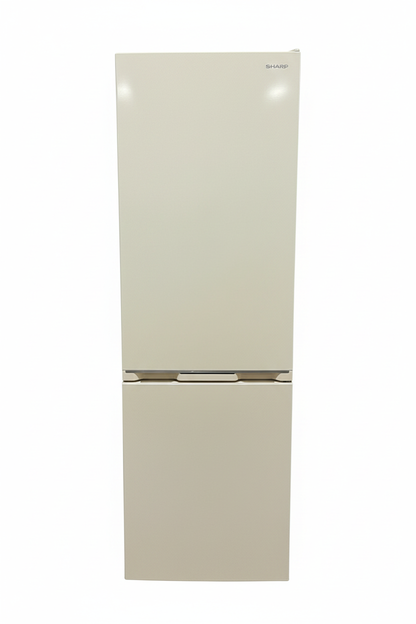 Frigorifero Sharp Combinato Beige - Sfondo bianco
