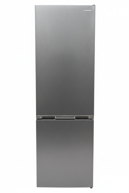 Frigorifero Sharp Combinato Inox - Sfondo bianco
