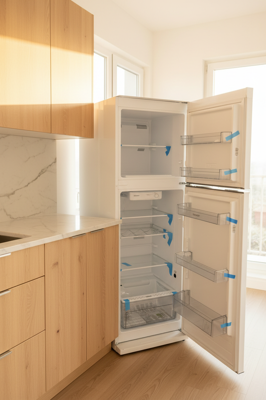 Frigorifero Sharp No Frost - Aperto cucina con pensili
