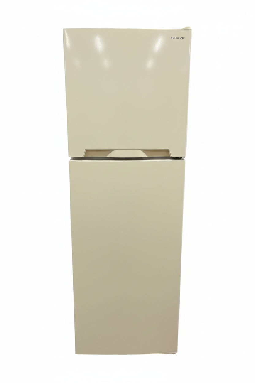 Frigorifero Sharp Beige - Sfondo bianco