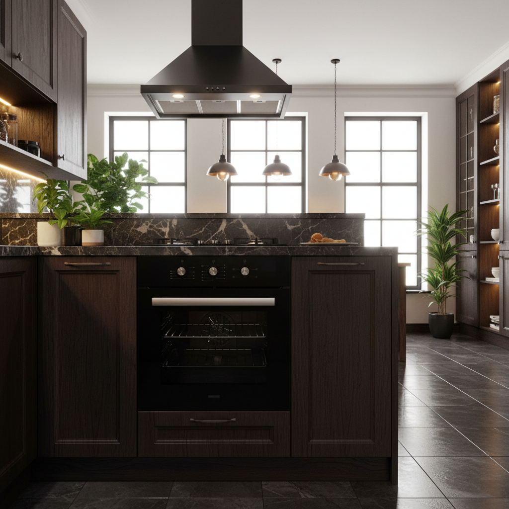 Forno Vetro Nero €220 chiuso trio 1:1