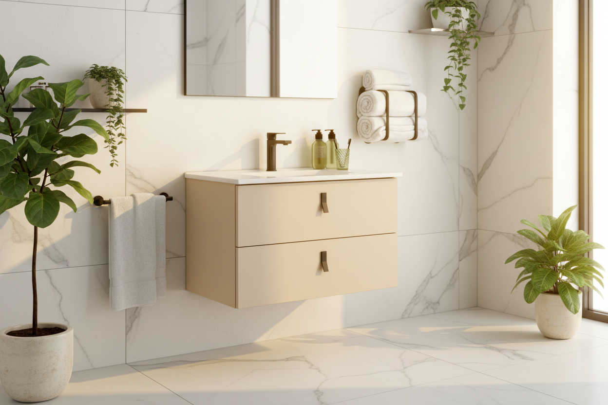Mobile bagno cappuccino - bagno lusso