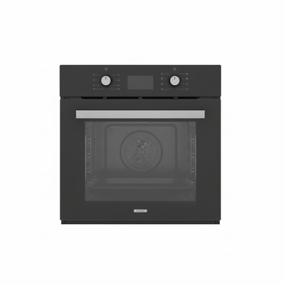Forno ventilato digitale vetro antracite Staylux 60x60cm sfondo bianco