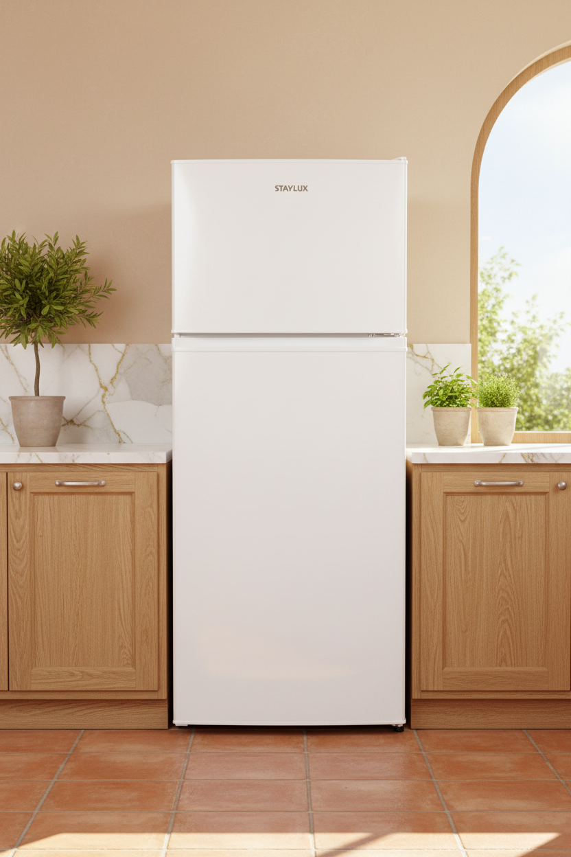 Frigorifero Staylux Bianco - Chiuso frontale cucina
