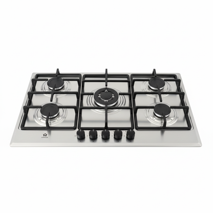 Piano cottura Matlex 5 fuochi inox 90cm - sfondo bianco Google Shopping